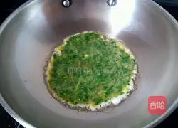 Illustration of how to make Chinese toon egg cake 7