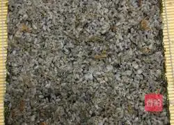 Illustration of how to make sushi 8