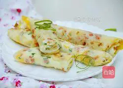 Illustration of how to make breakfast pancakes 13