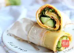 Illustration of how to make egg pancakes 11