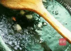 Egg Fried Rice Cake Illustration of how to do it 4