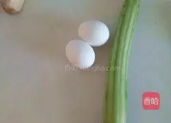 Cucumber egg pancake recipe 1