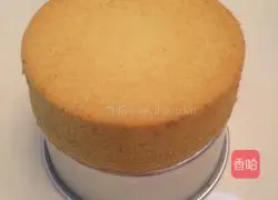 Illustration of how to make eight-inch chiffon cake 11