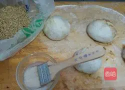 Illustration of how to make meat-shaobing 6