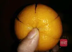 Illustration of how to make orange cake 1