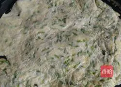 Illustration of how to make pan-fried sophora flower cake 7