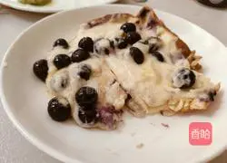 Illustration of how to make blueberry toast 6