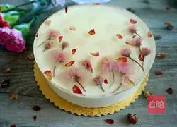 Sakura Mirror Cheesecake Recipe Illustration 17