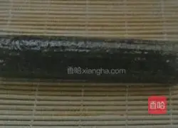 Illustration of how to make sushi 5