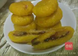 Q Glutinous Pumpkin Cake Recipe Illustration 6