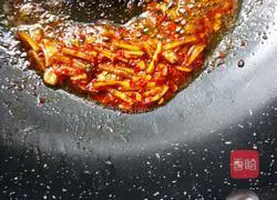 Illustration of how to make pancakes with green onions and eggs 8