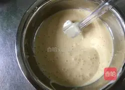 Illustration of how to make meat floss and green onion cake rolls 10