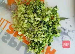 Illustration of how to make shrimp and vegetable cakes for baby food supplement 6