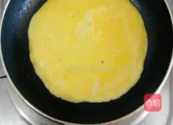 Illustration of making fried cabbage cakes 3