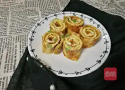 Vegetable Egg Pancake Recipe Illustration 7