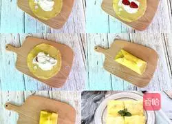 Oven-free‼ ️0 Illustrations of how to make high-looking strawberry pancake without success 10