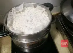 Illustration of making rice cake 4