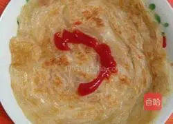 Illustration of making hand cake 3