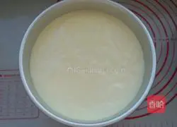 Illustration of how to make original hot noodle chiffon cake 9