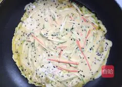 Black Sesame Pastoral Egg Pancake Recipe Illustration 6