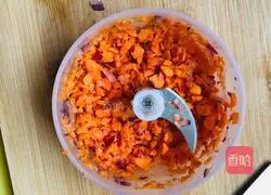 Illustration of how to make shrimp cake sandwich that baby loves to eat 1