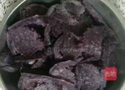 Purple potato cake recipe 2