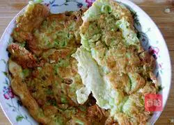 Bitter Melon Egg Pancake Recipe Illustration 4