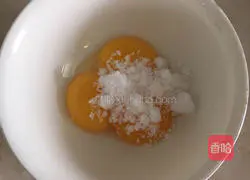 Illustration of how to make light cheesecake (oval mold water bath method) 4