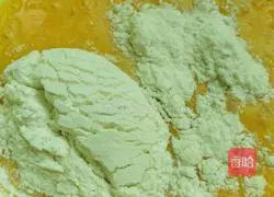 Illustration of how to make vegetable egg pancake 2