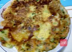  Illustration of how to make scallion egg pancake 3