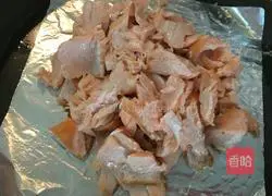 Illustration of how to make grilled salmon chirashi sushi 5