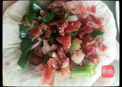 Illustration of how to make bacon pancakes 2