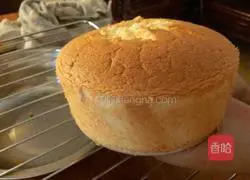Illustration of how to make chiffon cake for the first time 14