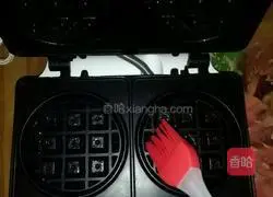 Illustration of how to make original waffles 8