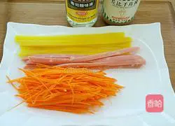 Illustration of how to make avocado sushi 2