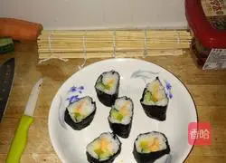 How to make floss sushi Illustration 6