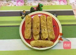 Illustration of how to make golden cake 7