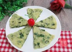 Illustration of how to make dandelion pancakes 12