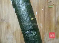 Illustration of how to make sushi 6