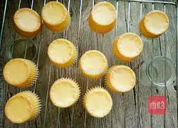 Illustration of how to make cup sponge cake 8