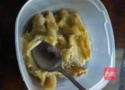 Illustration of how to make sweet potato glutinous rice cakes 1