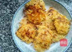 Potato and carrot shredded cake recipe 12