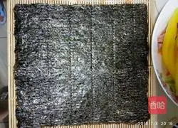 Illustration of how to make assorted sushi 3