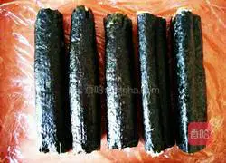 Illustration of home-cooked sushi 6