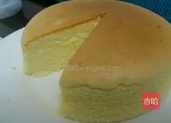 Illustration of how to make six-inch cheese cake 6