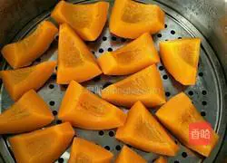 Illustration of how to make pumpkin cake 2