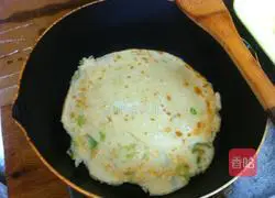 Chopped green onion Illustration of how to make cakes 13