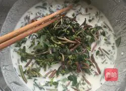 Purslane pancakes Practice illustration 2