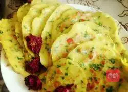 Rose Egg Pancake Recipe Illustration 4