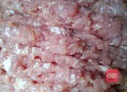 Steamed water chestnut mushrooms Meat pie recipe 3